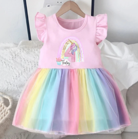 robe anniversaire licorne