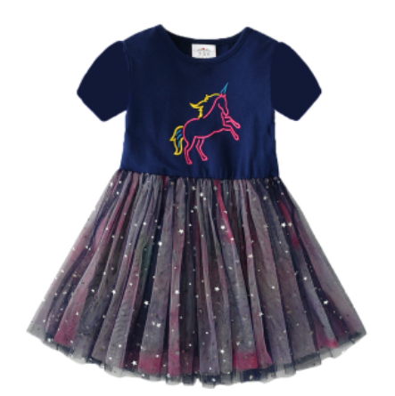 robe licorne avec sequins