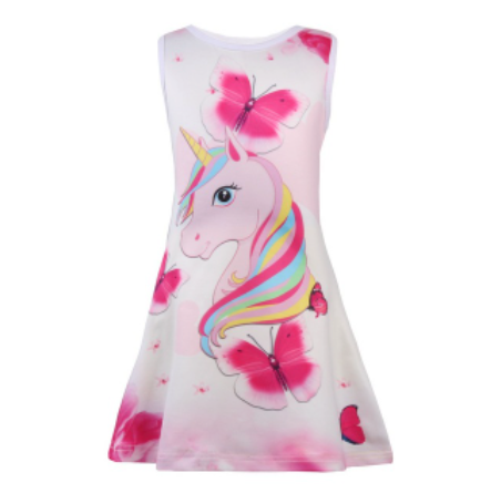 Robe licorne fluide
