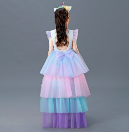 robe longue licorne