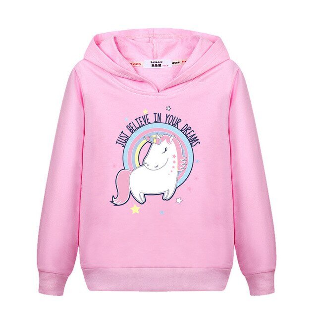 Sweat Licorne Rose Dreams - monde-licorne