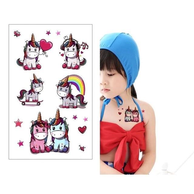 tatouage-temporaire-licorne-style-cartoon