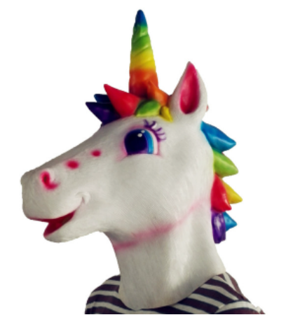 tete de licorne latex souple