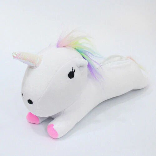 trousse peluche licorne