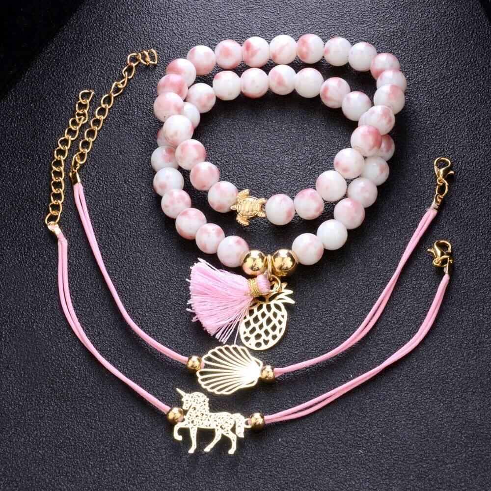 Bracelet licorne femme - monde-licorne