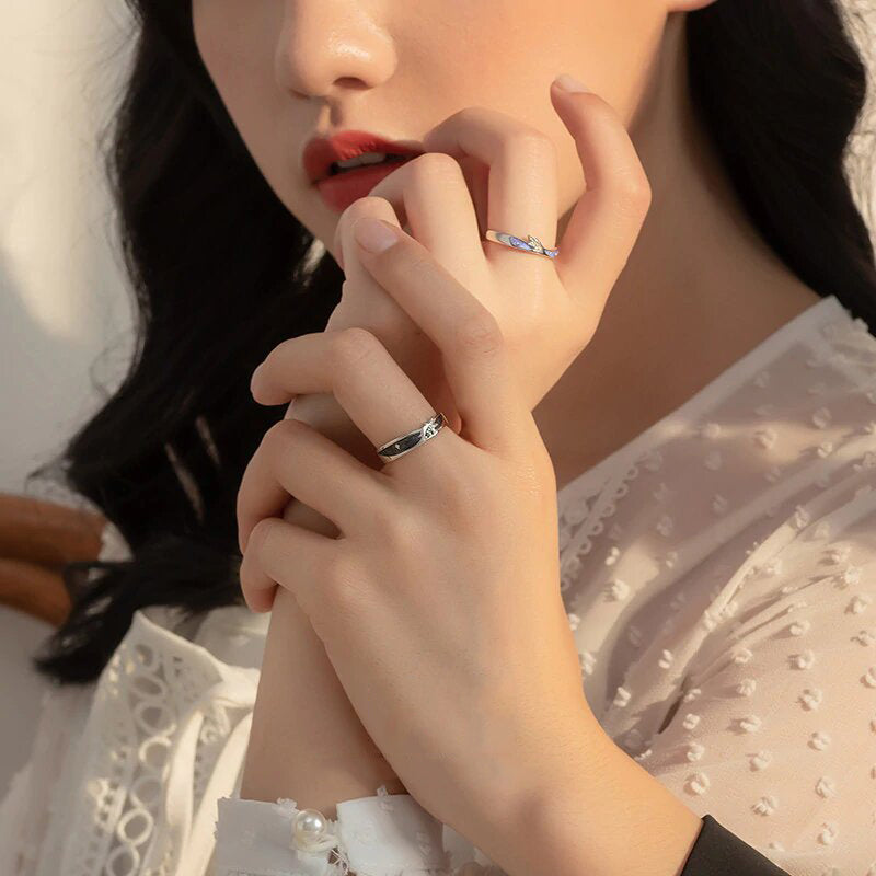 bague licorne ancienne doigt