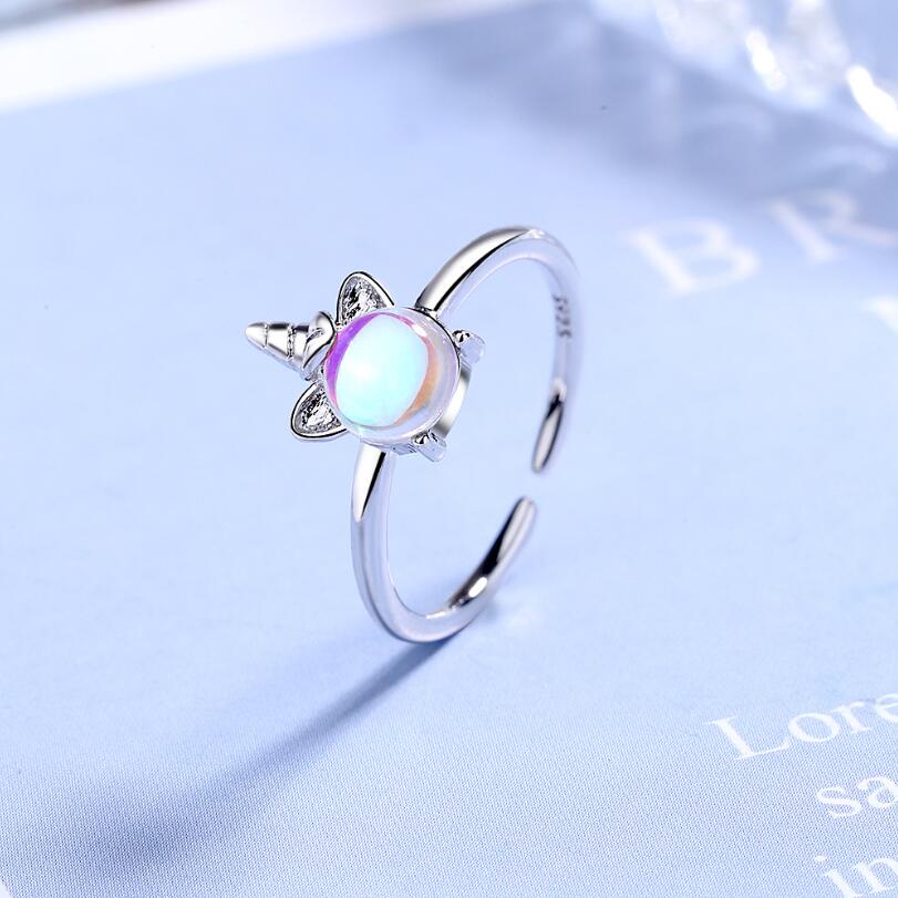 bague femme style licorne