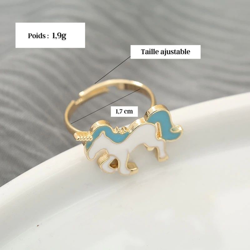 Bague Licorne Petite Fille