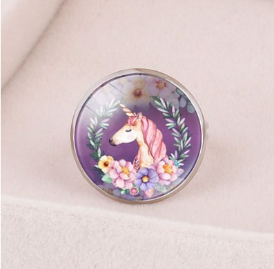 bague redimensionnable licorne