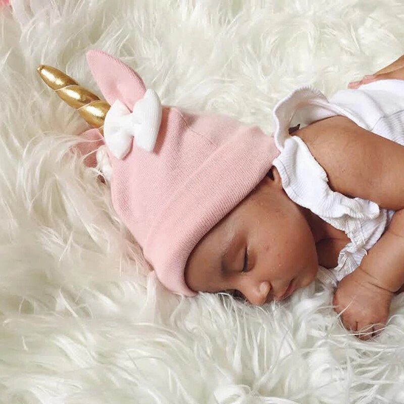 bonnet licorne pour bebe