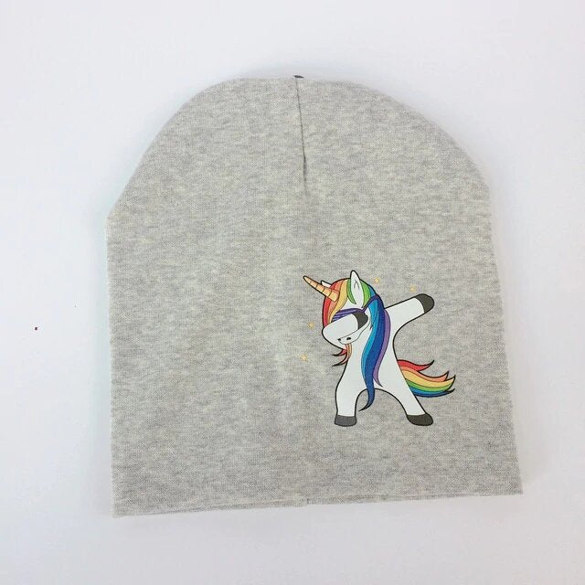 Bonnet Licorne dab pour fille