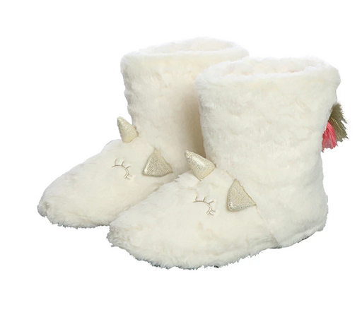 chaussons bottes licorne