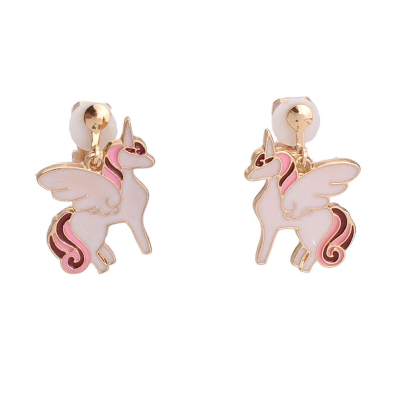 Boucles d'Oreilles Fantaisie Licorne
