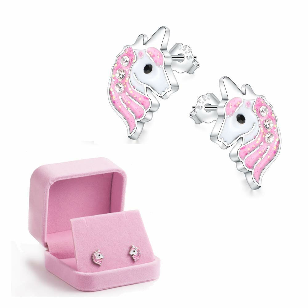 Boucle D oreille Licorne pour fille