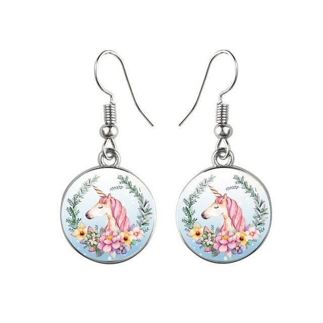 Boucle D'oreille Licorne "Lon" - monde-licorne