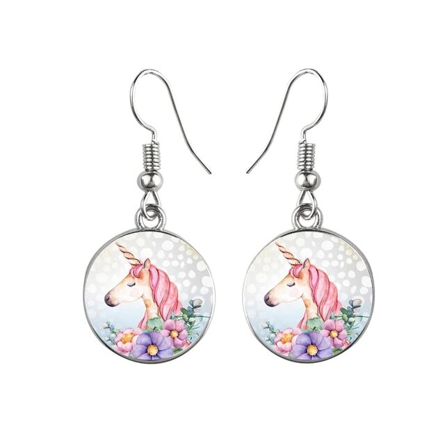 Boucle D'oreille Licorne "Zin" - monde-licorne
