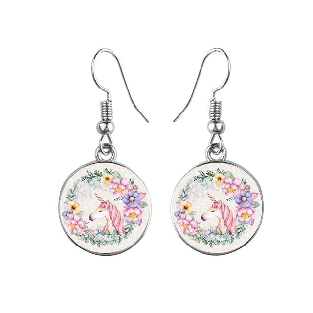 Boucle D'oreille Licorne "Viy" - monde-licorne