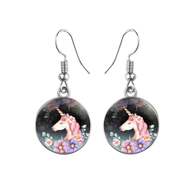 Boucle D'oreille Licorne "Holl" - monde-licorne