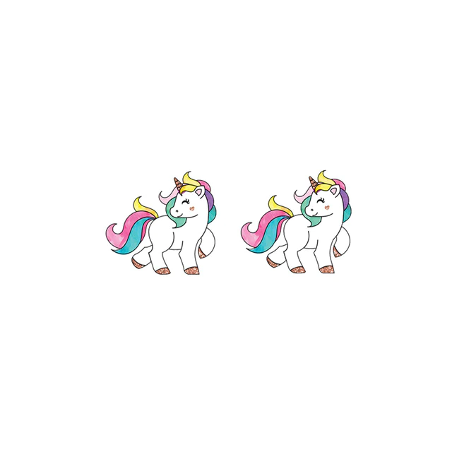 Boucles d'Oreilles Licorne Heureuse