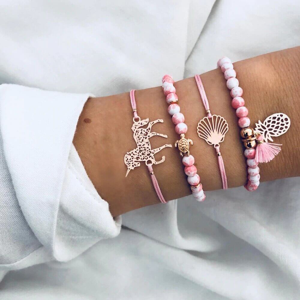 Bracelet licorne femme - monde-licorne