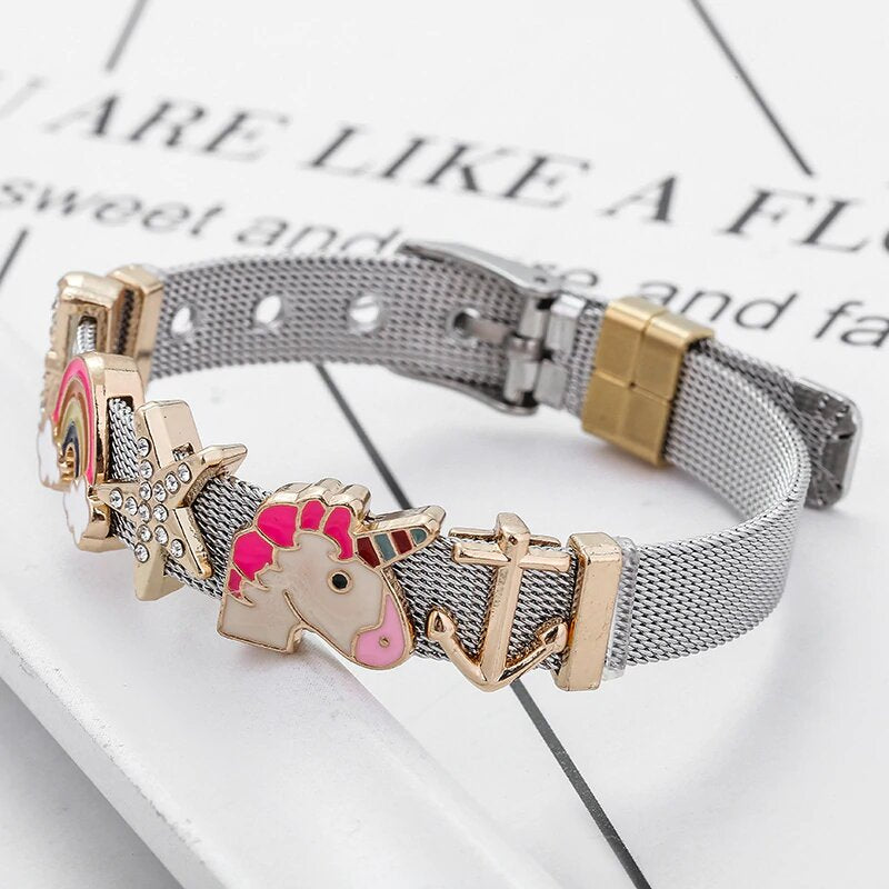 licorne kawaii bracelet