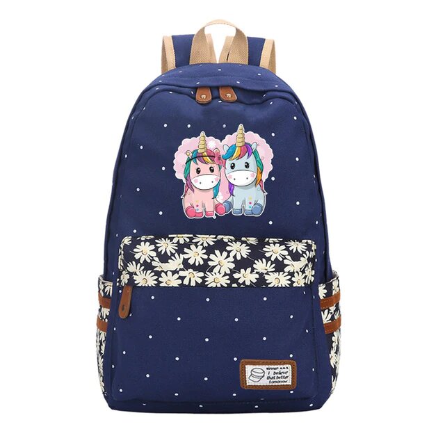 Cartable Licorne "kawaii" - monde-licorne