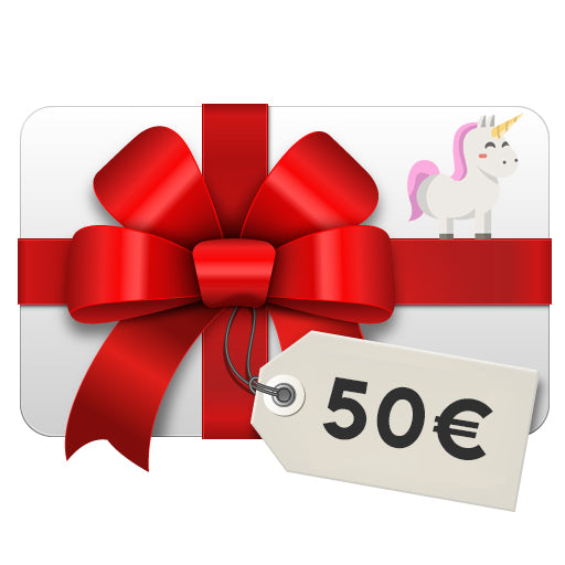 carte cadeau licorne