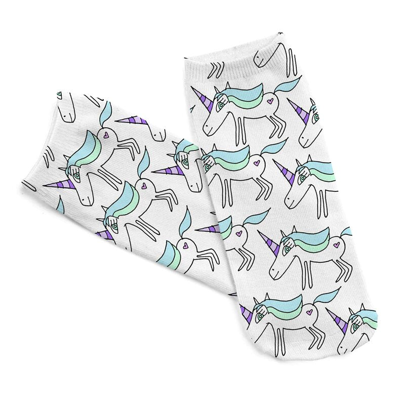 Chaussette Licorne Adulte - monde-licorne