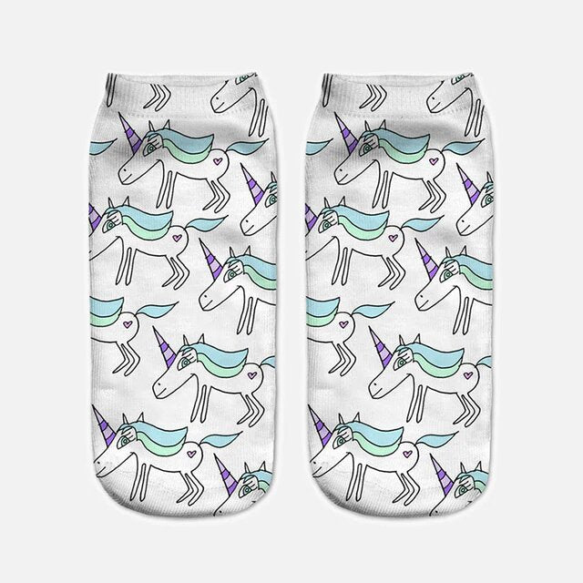 Chaussette Licorne Adulte - monde-licorne
