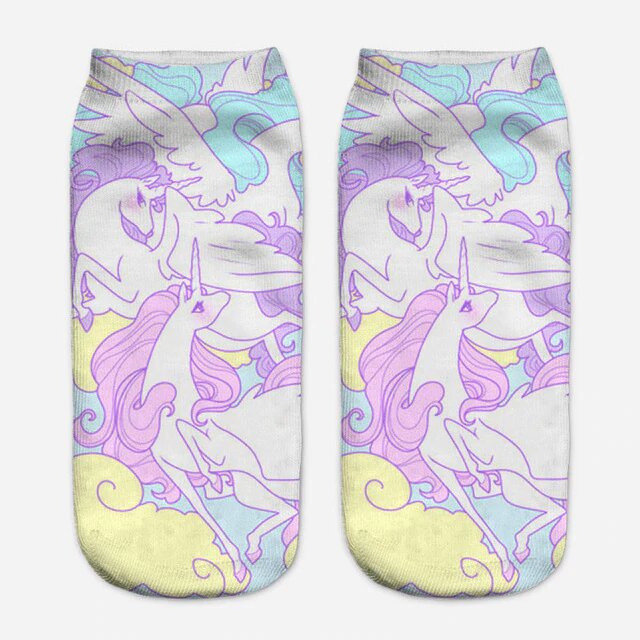 Chaussette Licorne Femme - monde-licorne