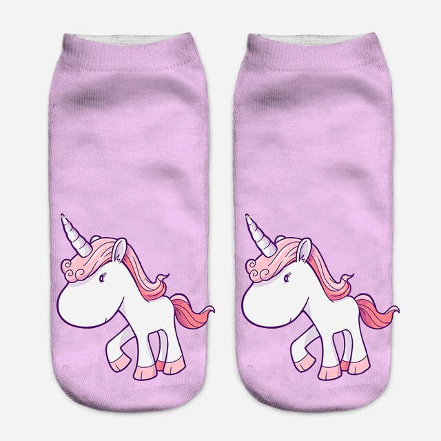 Chaussette Licorne kawaii - monde-licorne