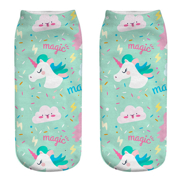 Chaussette Licorne Anniversaire