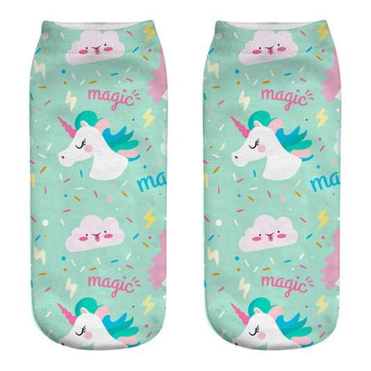 Chaussette Licorne Anniversaire