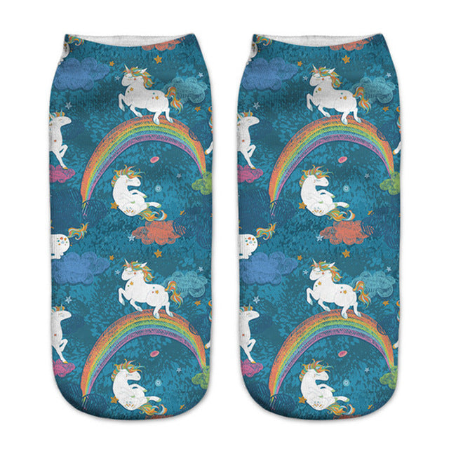 Chaussette Licorne Art