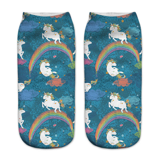 Chaussette Licorne Art