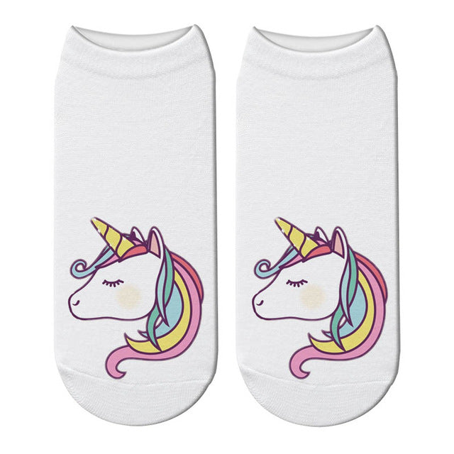 Chaussette Licorne Charmante