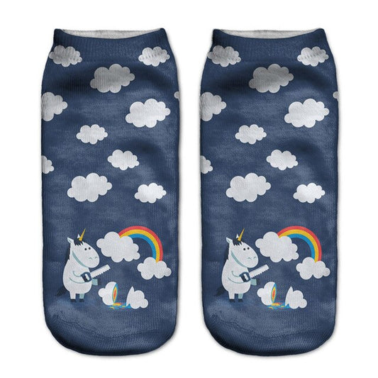 Chaussette Licorne Démoniaque
