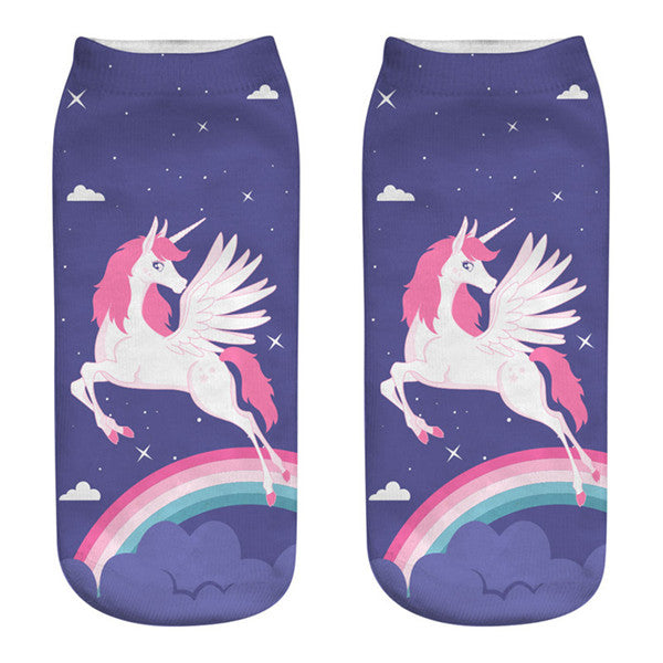 Chaussette Licorne Galopante