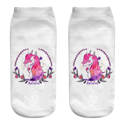 Chaussette Licorne Majestueuse