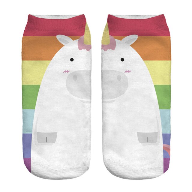 chaussette patate licorne
