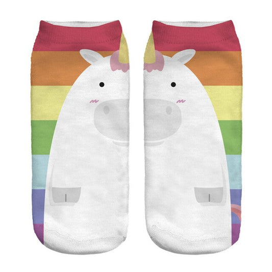 chaussette patate licorne