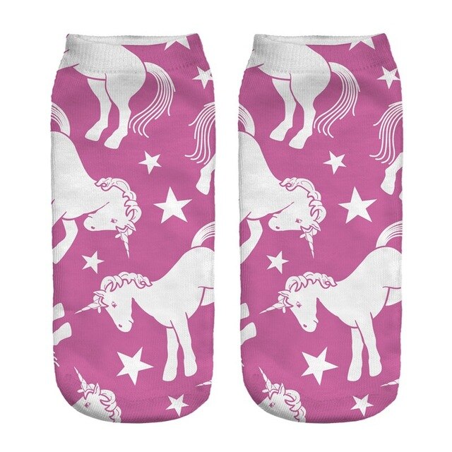Chaussette Licorne Star
