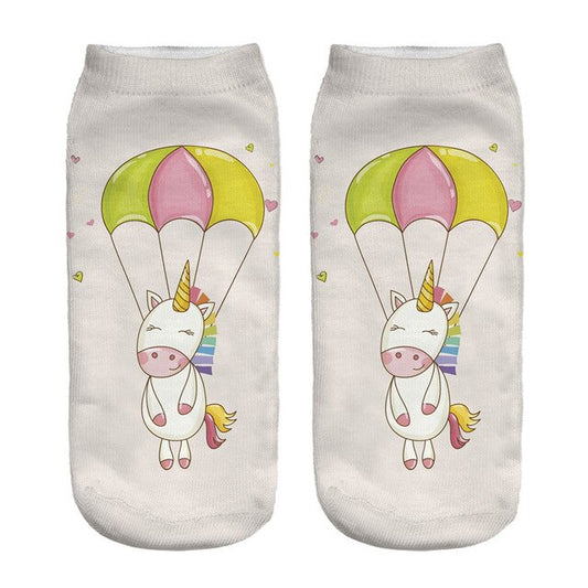 Chaussette Licorne Volante