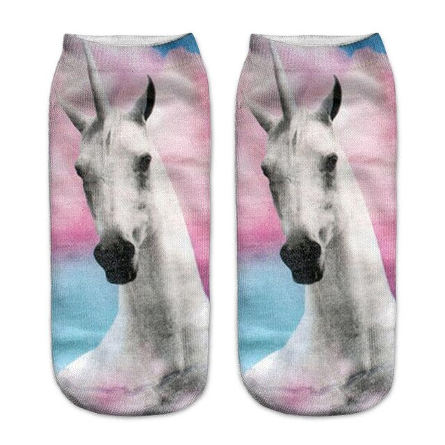 chaussette image vraie licorne