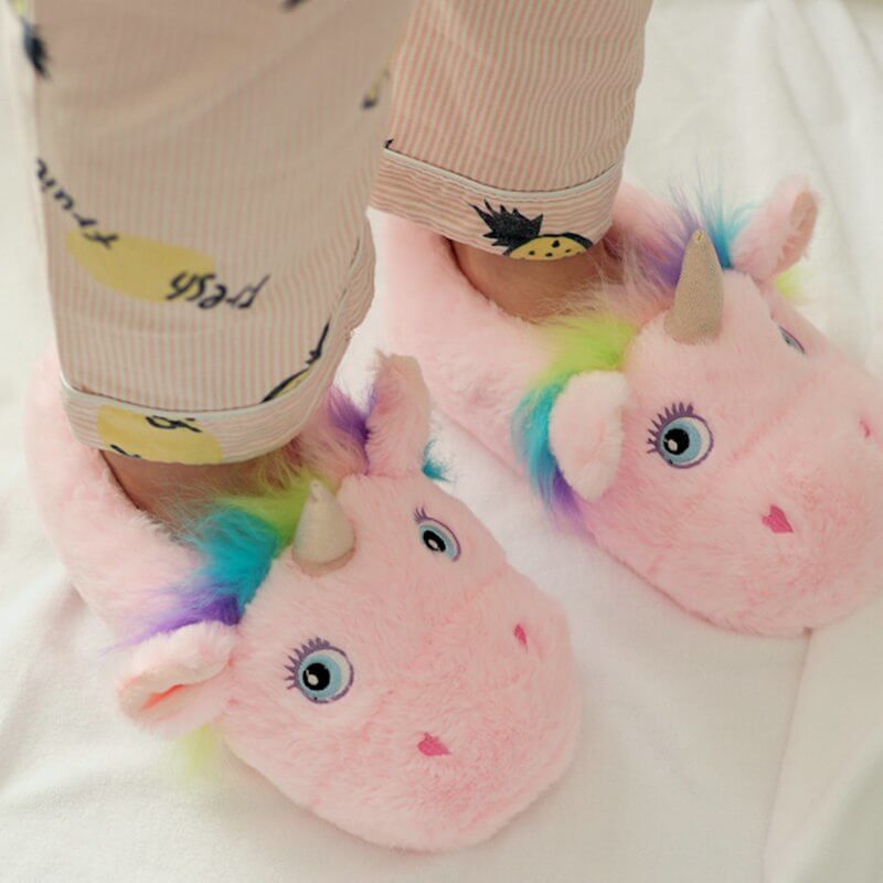 Chausson licorne pour enfant