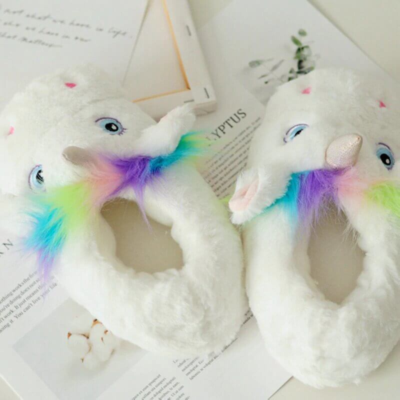 Chaussons licorne pour enfants pas chers