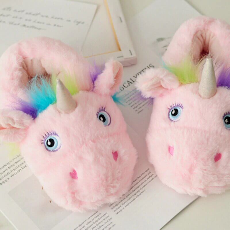 Chaussons licorne petit prix