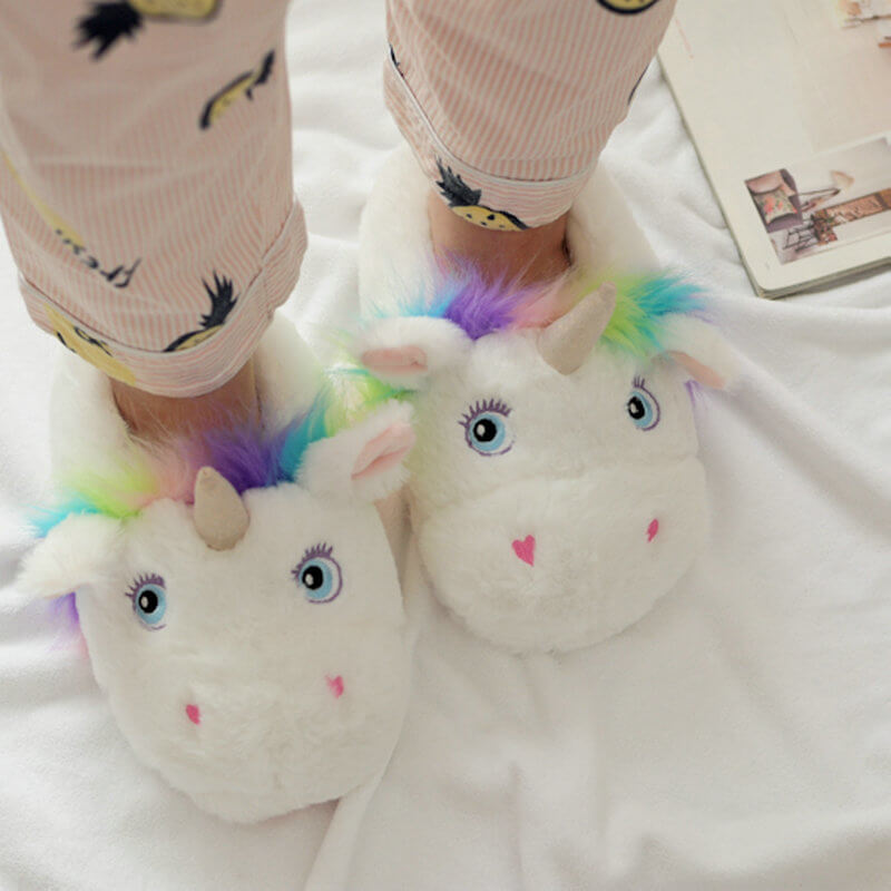 Chaussons licorne enfant