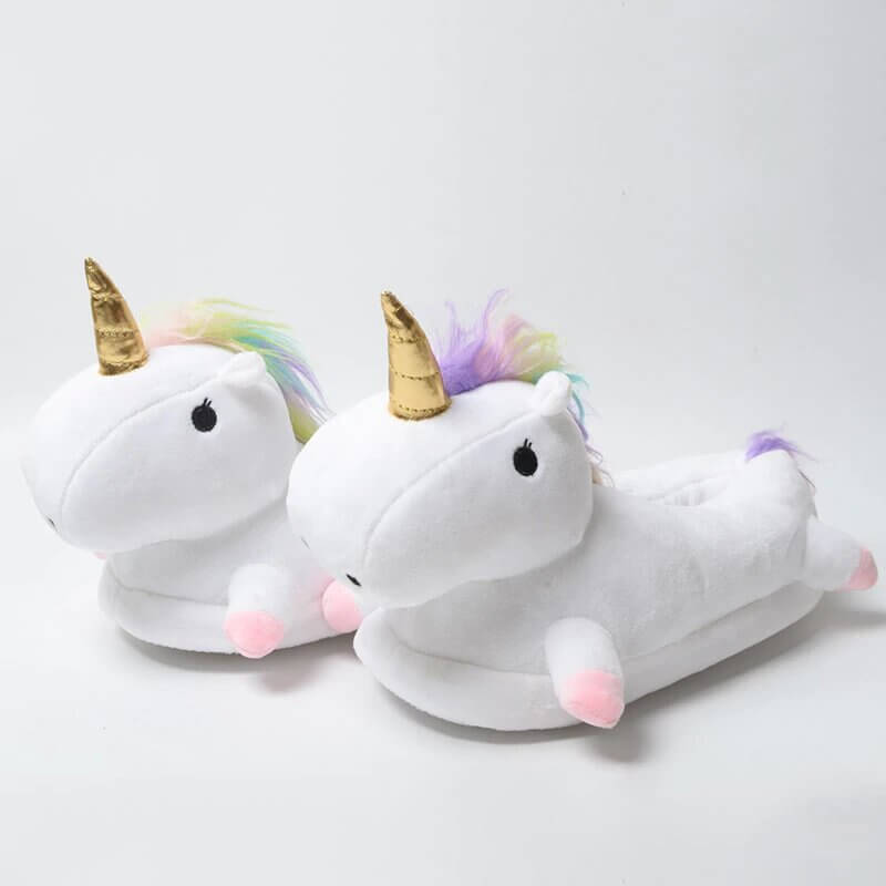 Chaussons licorne femme
