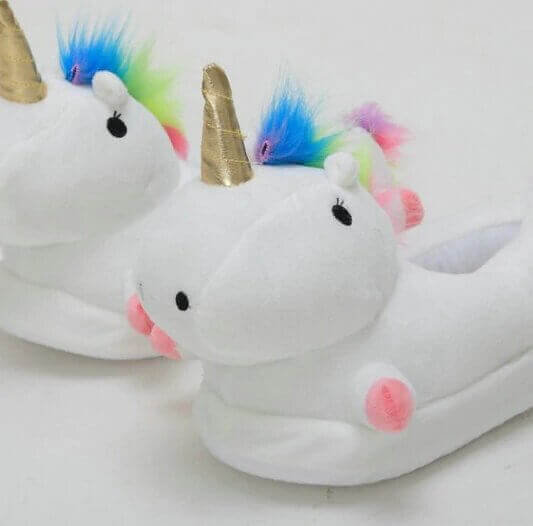 Chausson licorne avec lumiere